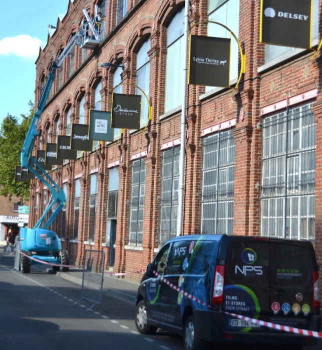 Film anti-regard — Façade vitrée