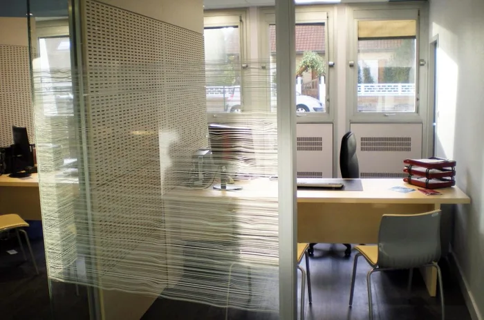 Film dépoli — Bureaux